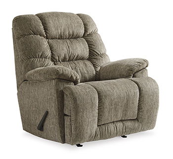 Bridgtrail - Taupe - Rocker Recliner