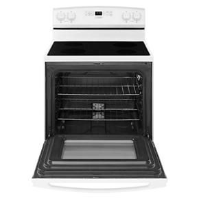 30" Amana Electric Range With Extra-Large Oven Window - White