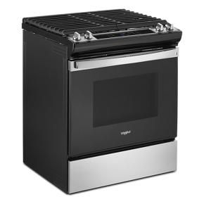 5.0 Cubic Feet Whirlpool Gas Range With Frozen Bake Technology