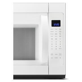 2.1 Cubic Feet Over-The-Range Microwave With Steam cooking - White