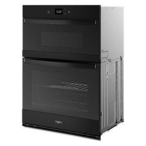 57 Total Cubic Feet Combo Wall Oven With Air Fry When Connected* - Black