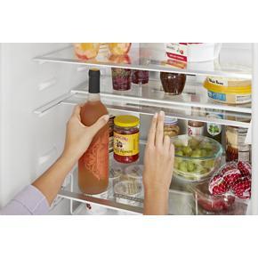 24" Wide Bottom-Freezer Refrigerator - 12.9 Cubic Feet