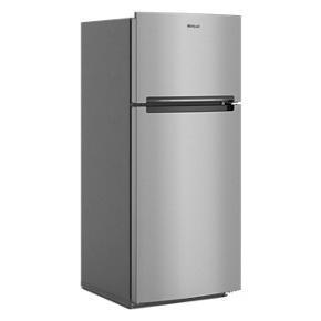 28" Wide Top-Freezer Refrigerator - 163 Cubic Feet - Stainless Steel