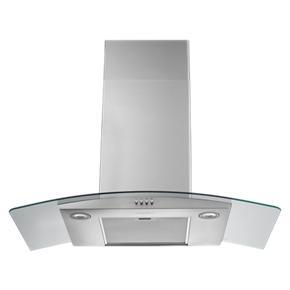 36" Curved Glass Wall Mount Range Hood