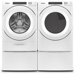 7.4 Cubic Feet Front Load Long Vent Electric Dryer With Intuitive Controls