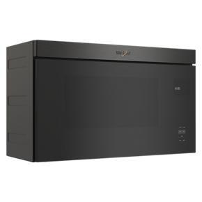 11 Cubic Feet Over-The-Range Microwave With Flush Built-In Design - Black Stainless