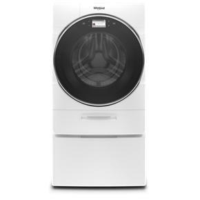 5.0 Cubic Feet Smart Front Load Washer With Load & Go XL Plus Dispenser - White