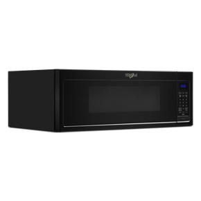 1.1 Cubic Feet Low Profile Microwave Hood Combination - Black - 30"