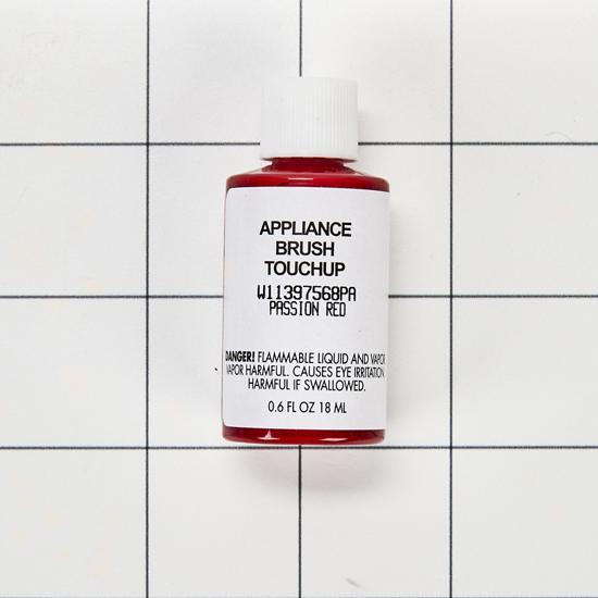 Appliance Touchup Paint Bottle - Passion Red