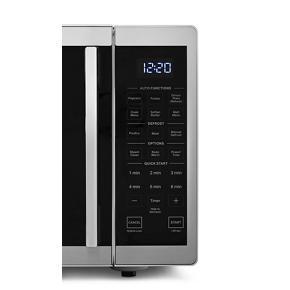 0.9 Cubic Feet Capacity Countertop Microwave With 900 Watt Cooking Power - Heritage Stainless Steel