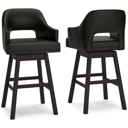 Tallenger - Upholstered Swivel Barstool (Set of 2)