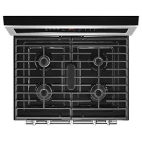 30" Wide Gas Range With True Convection And Power Preheat - 5.8 Cubic Feet