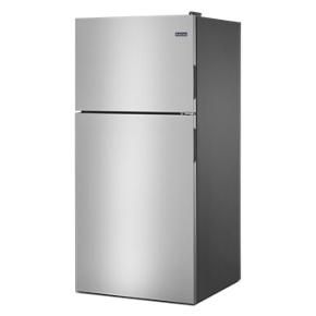30" Wide Top Freezer Refrigerator With PowerCold Feature - 18 Cubic Feet - Fingerprint Resistant Stainless Steel