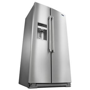 36-" Wide Counter Depth Side-By-Side Refrigerator- 21 Cubic Feet