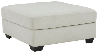 Lowder - Stone - Oversized Accent Ottoman