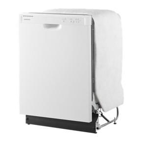 Dishwasher With Triple Filter Wash System - White