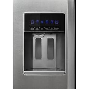 36" Wide Side-By-Side Refrigerator - 28 Cubic Feet - Fingerprint Resistant Stainless Steel