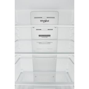 24" Wide Bottom-Freezer Refrigerator - 12.9 Cubic Feet - Fingerprint-Resistant Stainless Finish - Pearl Silver