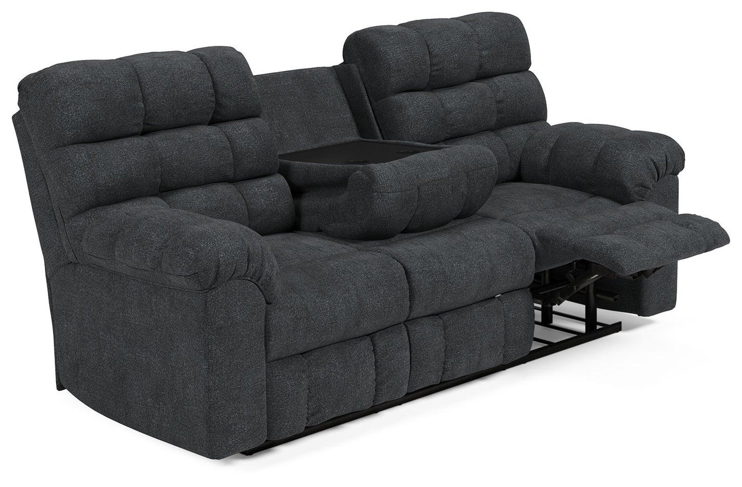 Wilhurst - Marine - Rec Sofa W/Drop Down Table