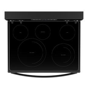 5.3 Cubic Feet Whirlpool Electric 5-in-1 Air Fry Oven - Black