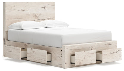 Lawroy - Panel Bed With Storage