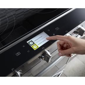 6.4 Cubic Feet Smart Slide-in Electric Range With Air Fry, When Connected - Fingerprint Resistant Stainless Steel