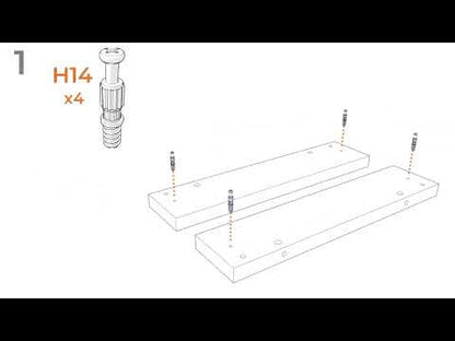 Hasbrick - Tan - Six Drawer Dresser